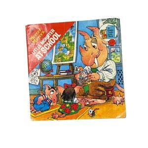 Vintage 1978 Mercer Mayer’s Little Monster At School Paperback Picture Book